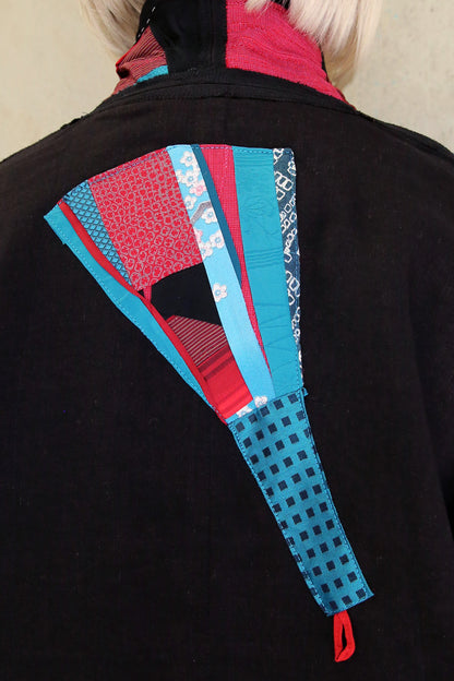 MONIKA FRIEDEL JACKET RED/AQUA