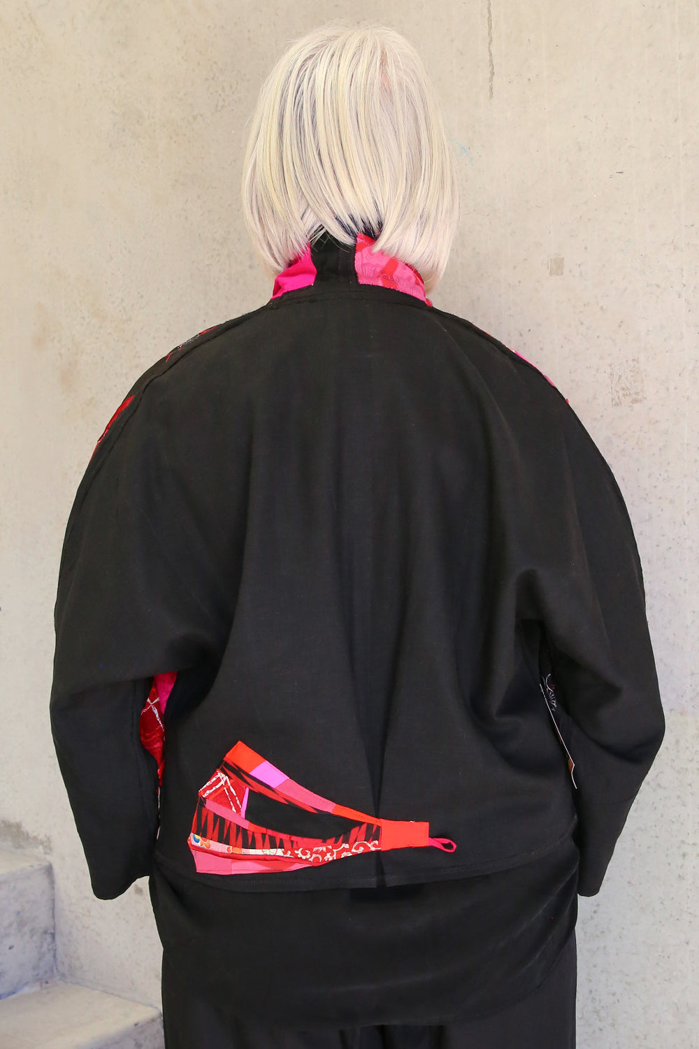 Monika Friedel Cropped Jacket Pink