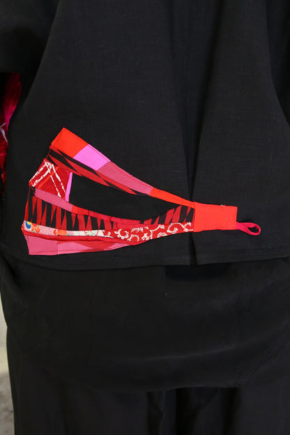 Monika Friedel Cropped Jacket Pink