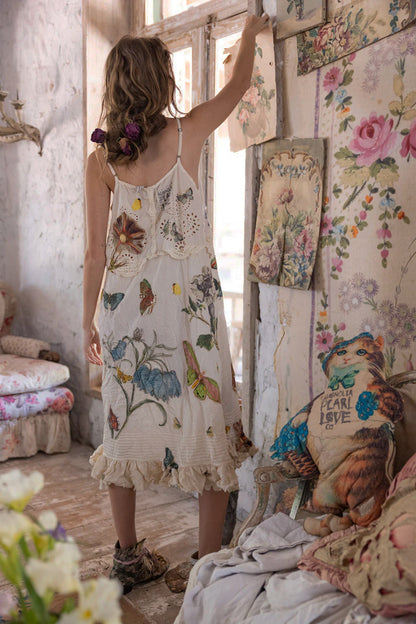 MAGNOLIA PEARL FLOR DE LA PASION LULA DRESS 1260 MOONLIGHT