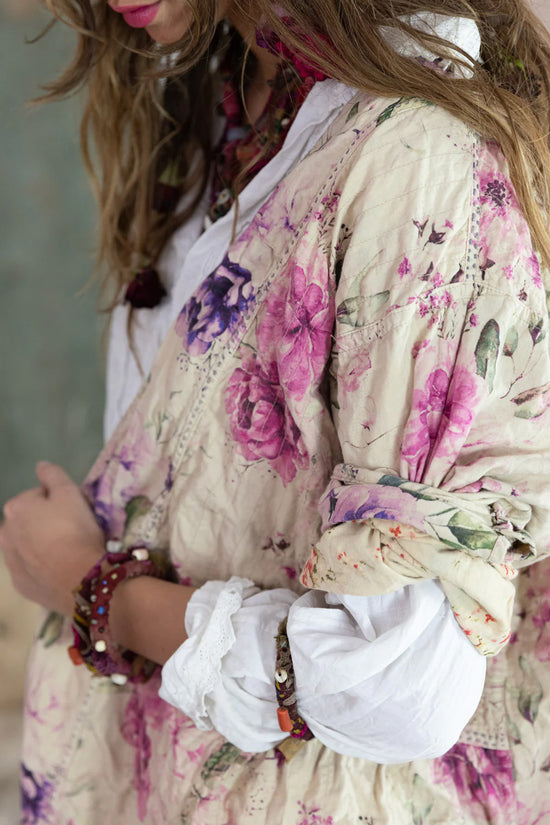 MAGNOLIA PEARL FLORAL ETTIENE KIMONO JACKET 901 PHLOX MOON