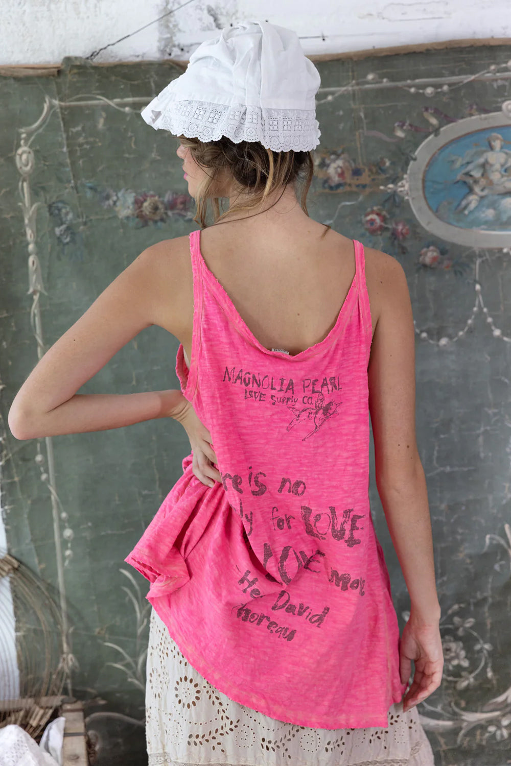 MAGNOLIA PEARL MALIBU CHERUB LANA TANK TOP 1643 LA TUNA