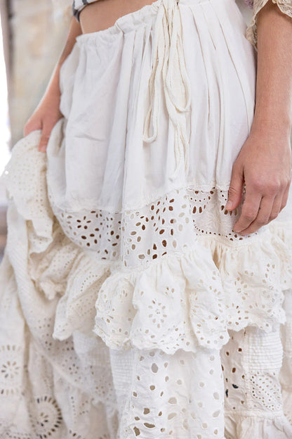 MAGNOLIA PEARL EYELET PISSARRO SKIRT 197 TRUE