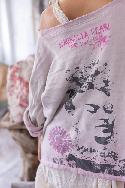 **PRE-ORDER** MAGNOLIA PEARL FLIGHT FLOWERS FRIDA NAGO SWEATER TOP 2175 AZALEA DIP DYE