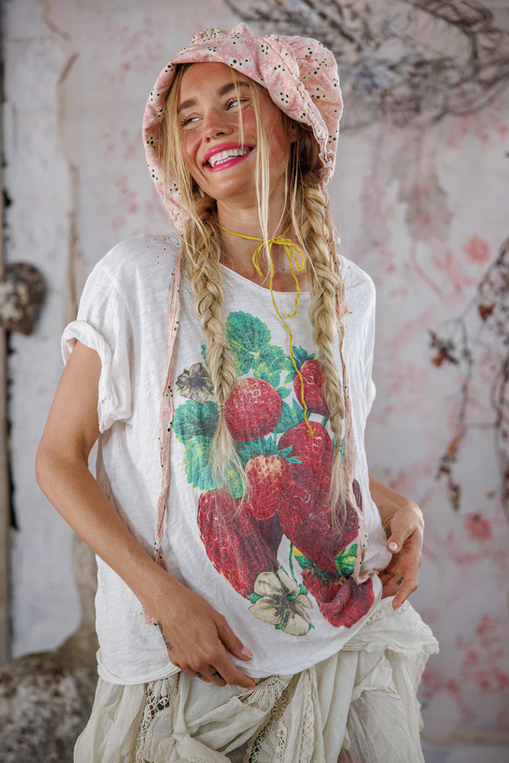 **Pre-Order** Magnolia Pearl Strawberry Blooms T Top 2361 True