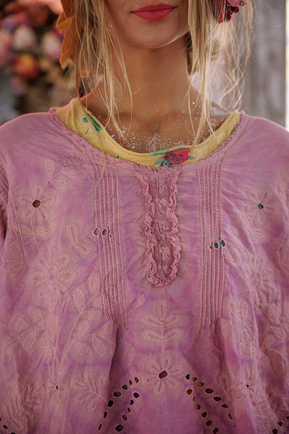 **Pre-Order** Magnolia Pearl Eyelet Wennie Blouse Top 2566 Allium