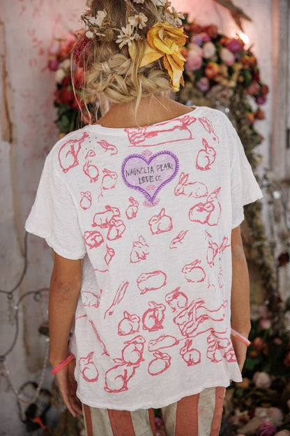 **Pre-Order** Magnolia Pearl Ducks Love Strawberries Tee Top 2756 True