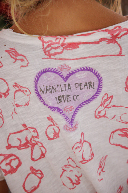 **Pre-Order** Magnolia Pearl Ducks Love Strawberries Tee Top 2756 True