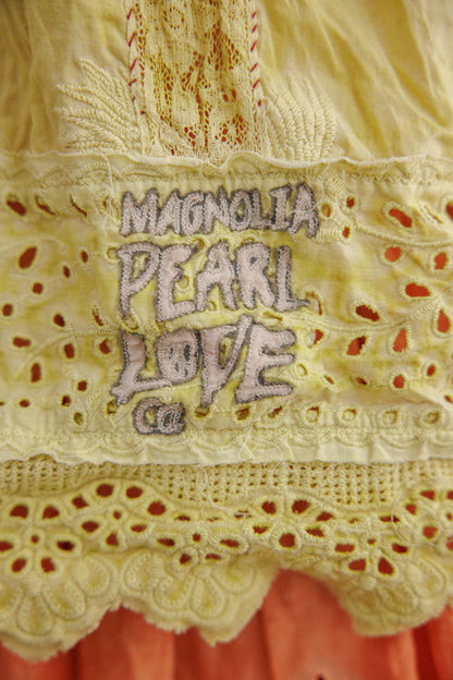 **Pre-Order** Magnolia Pearl Eyelet Clementine Tank 384 Yuzu