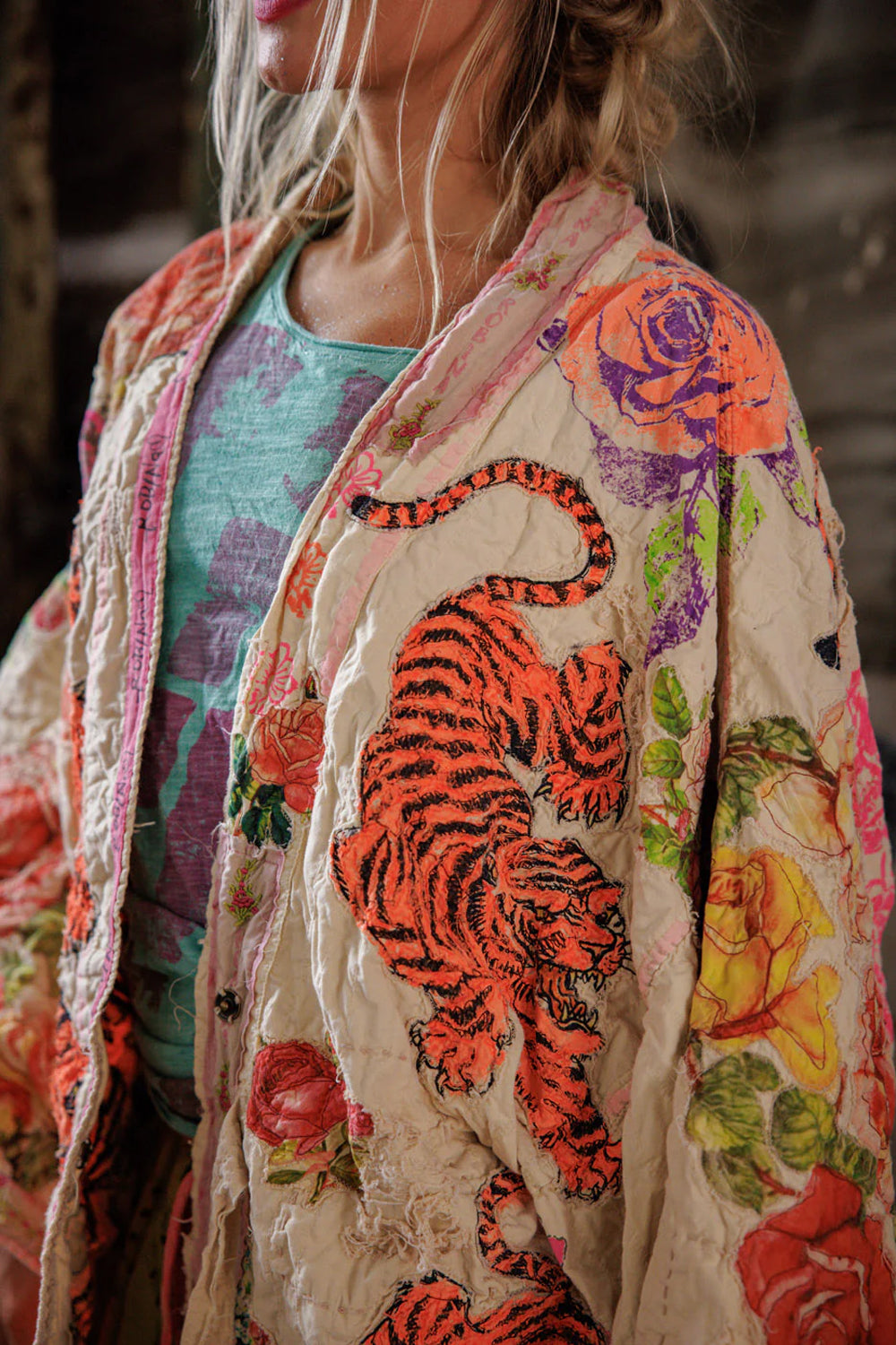 Pearl Birch Daigo Kimono Jacket 1379 Moonlight