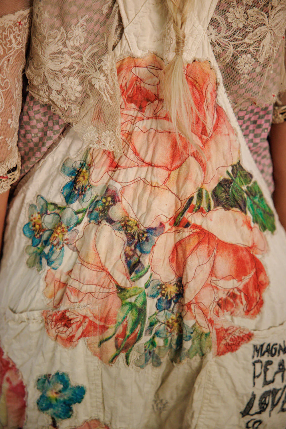 Magnolia Pearl Birdie Bouquet Benjamin Overalls 171 Moonlight