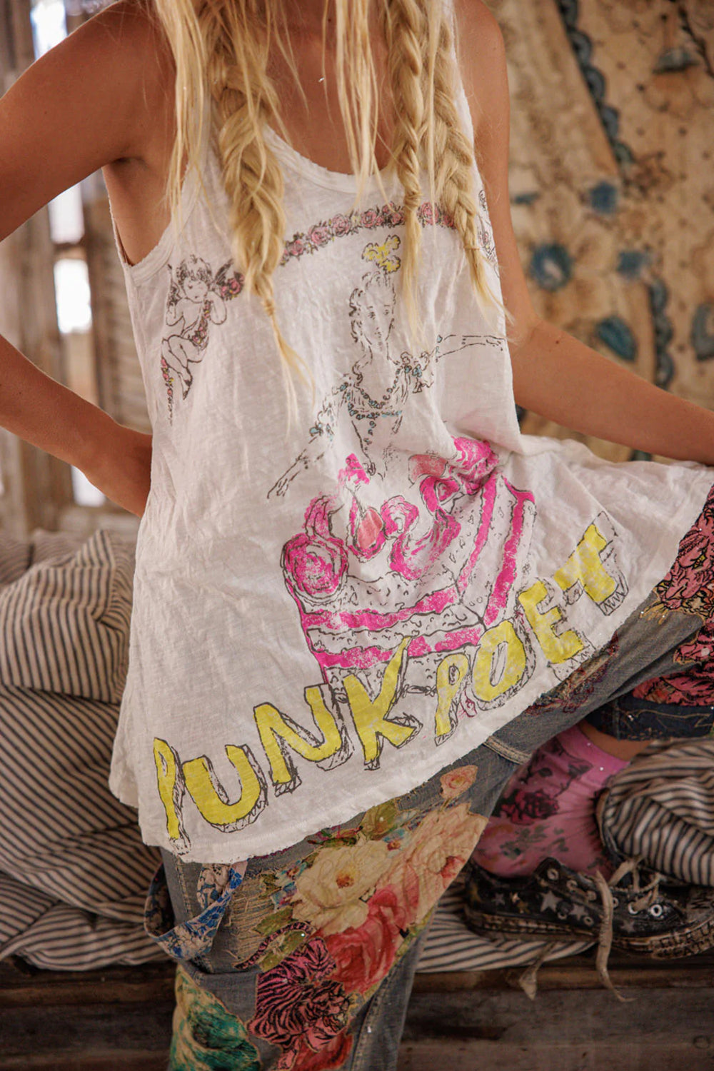 Magnolia Pearl Punk Poet Lana Tank 412 True
