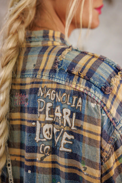 Magnolia Pearl Adison Workshirt Top 1391 Tucker