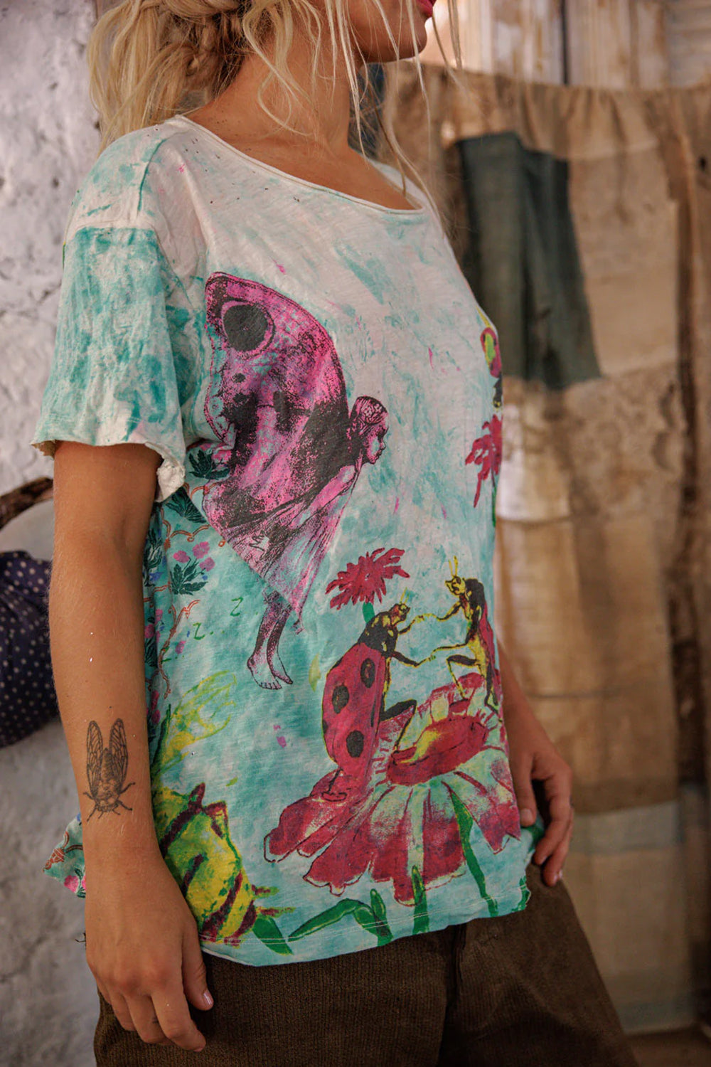 Magnolia Pearl Be My Ladybug T Top 2469 Splendid