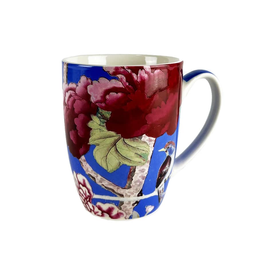 ANNA CHANDLER MUG SET OF 4 CORNFLOWER BLUE