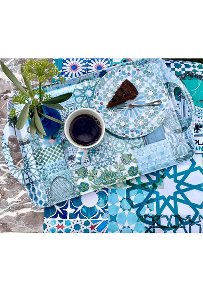 Anna Chandler Melamine Tray Casablanca
