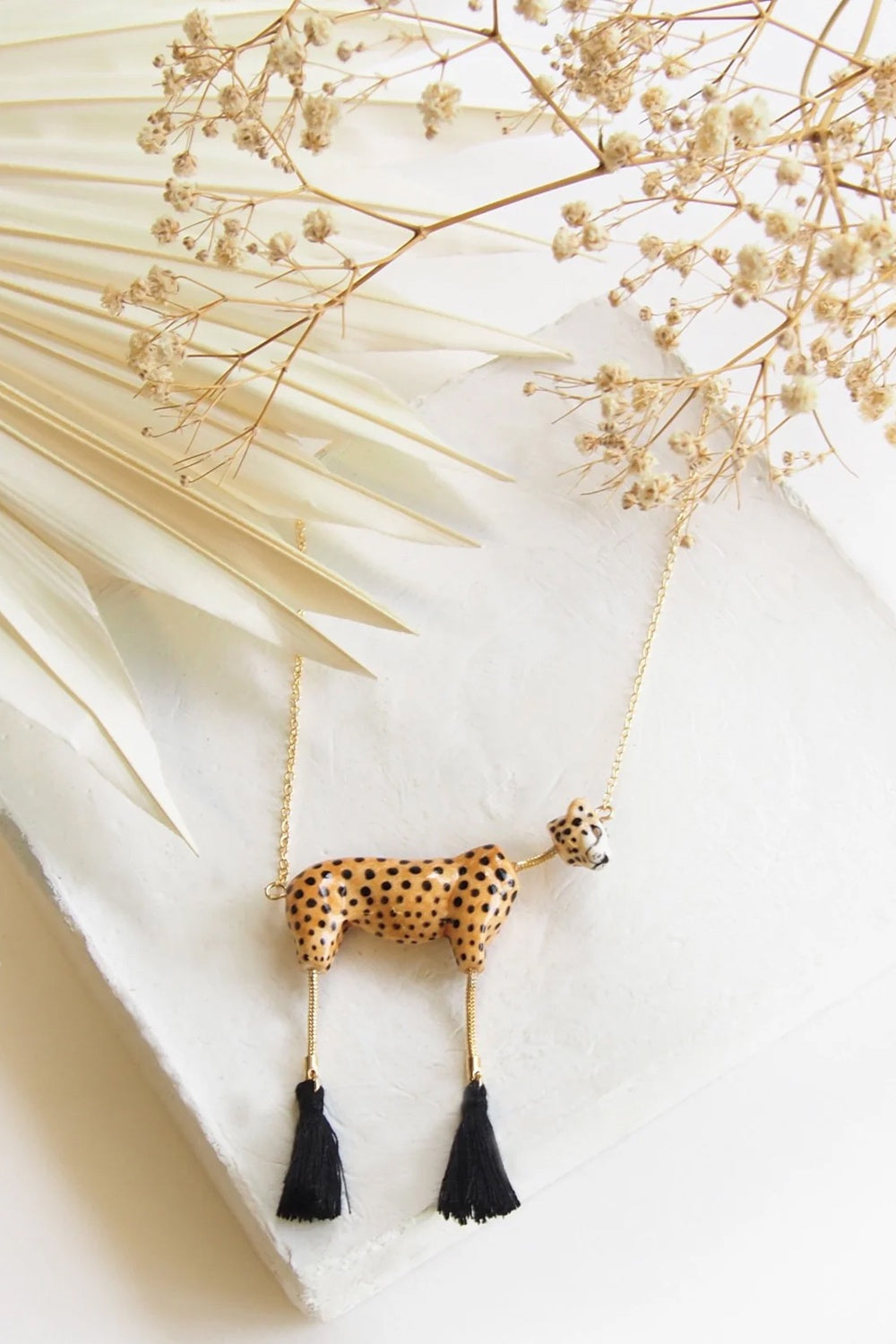 NACH LEOPARD NECKLACE