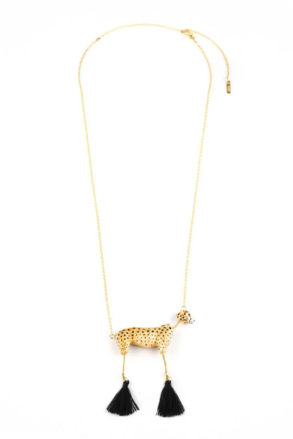 NACH LEOPARD NECKLACE