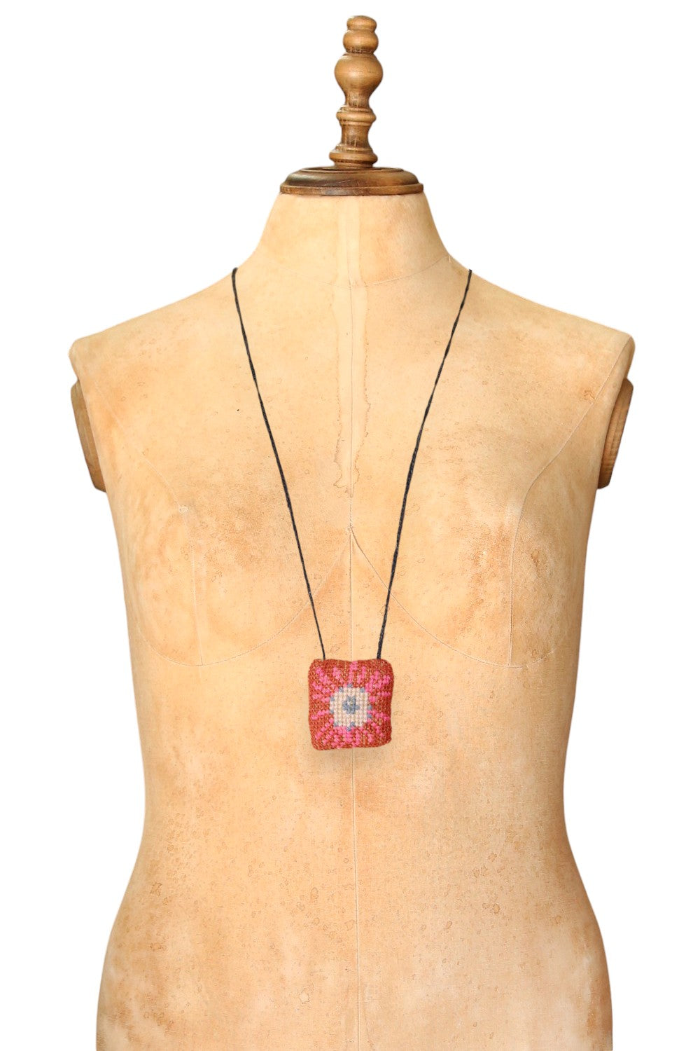 Sophie Digard Crocheted Necklace Asparagus