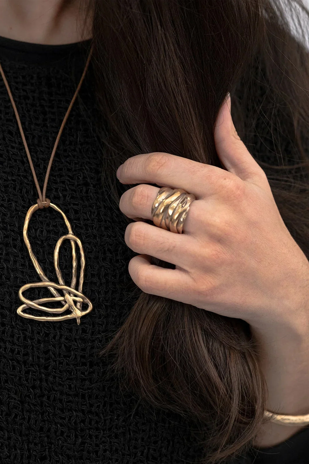 PESCI CHE VOLANO GOMITOLO RING LARGE