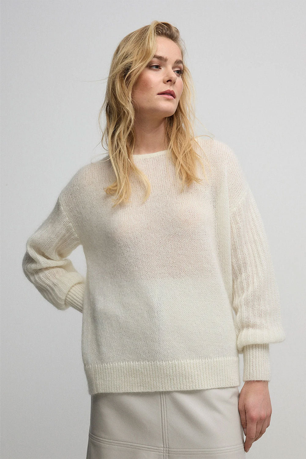 RAW BY RAW SLOAN KNIT MILK