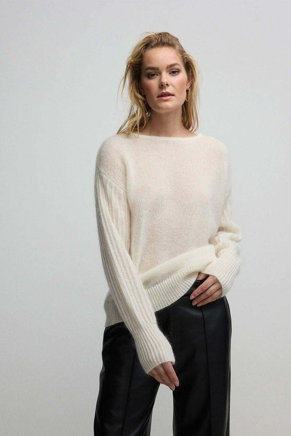 RAW BY RAW SLOAN KNIT MILK