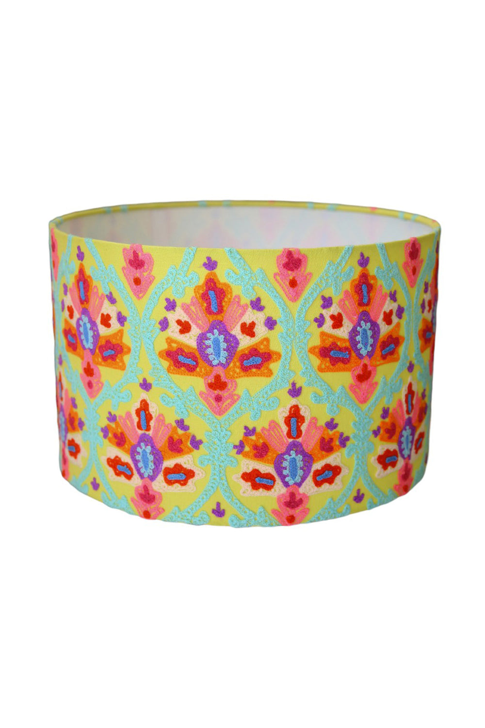 DRUM SHADE BUCHAREST MULTICOLOUR COTTON/LINEN