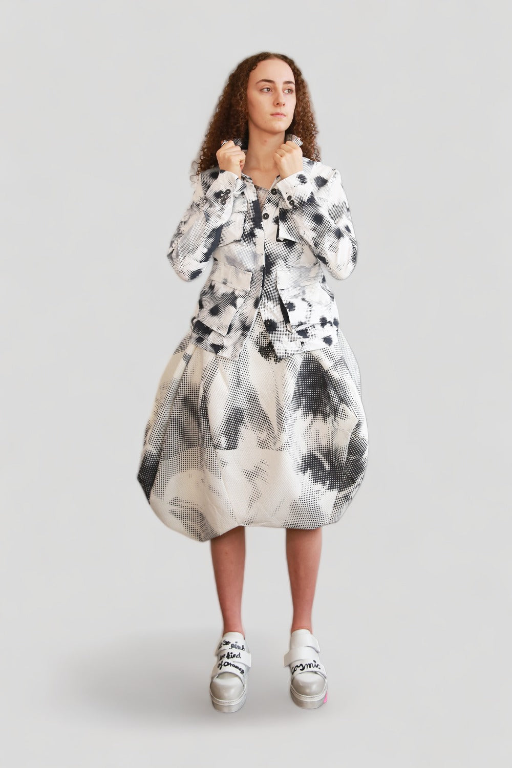 RUNDHOLZ DIP WHITE CLOUD PUFF EXTREME SKIRT