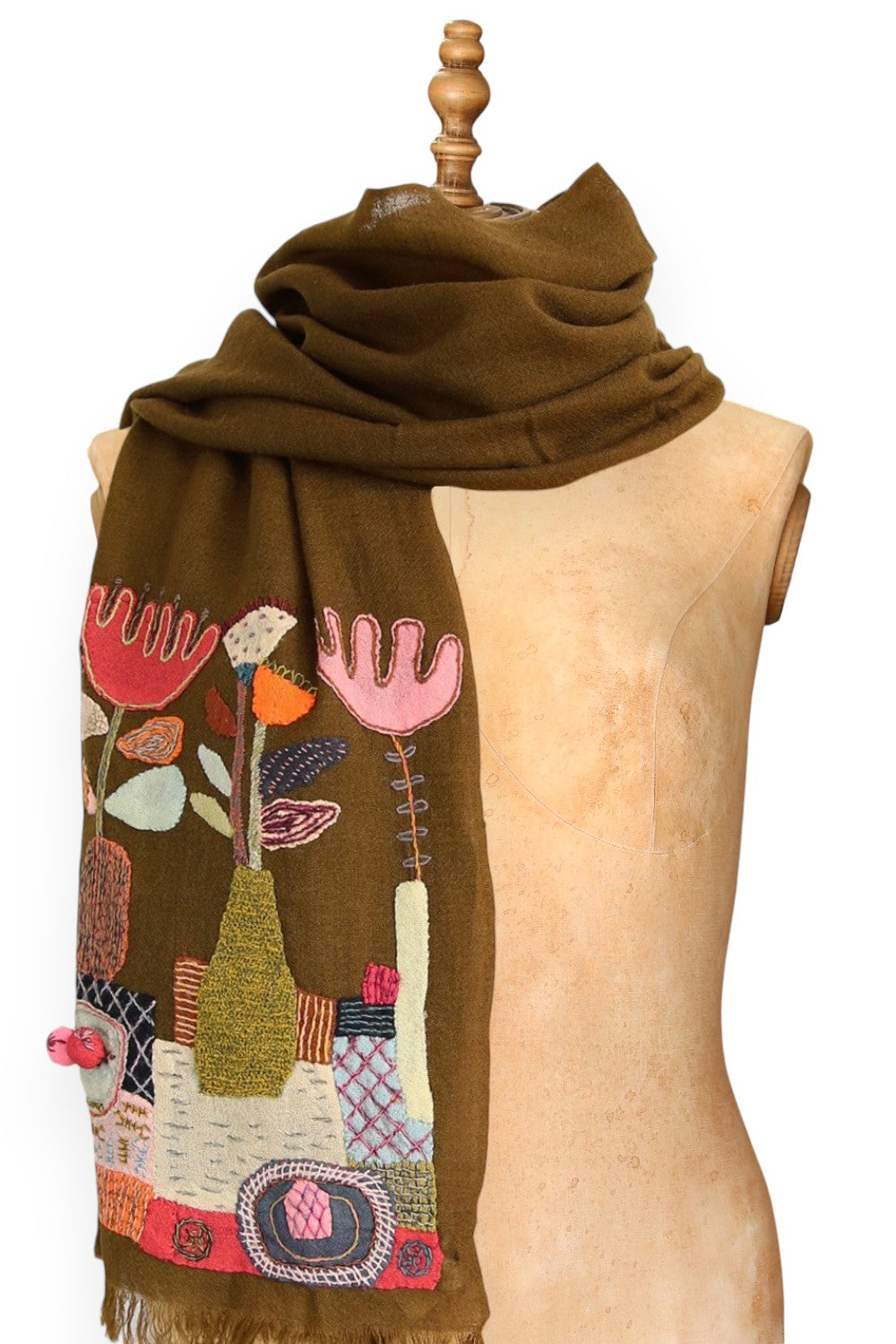 SOPHIE DIGARD DANS SON JUS WOOL SCARF