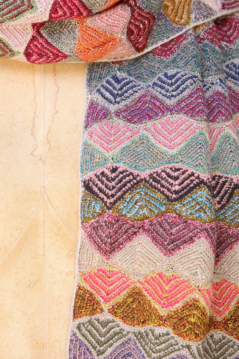 Sophie Digard Waves Crochet Scarf