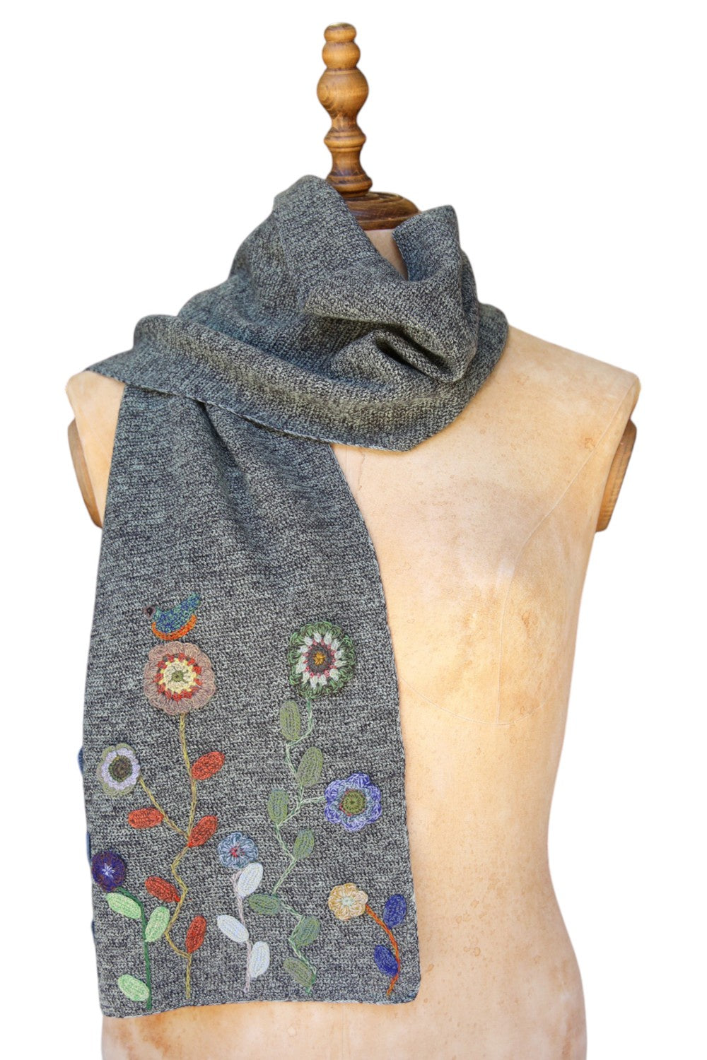 SOPHIE DIGARD ONERIC CROCHET SCARF