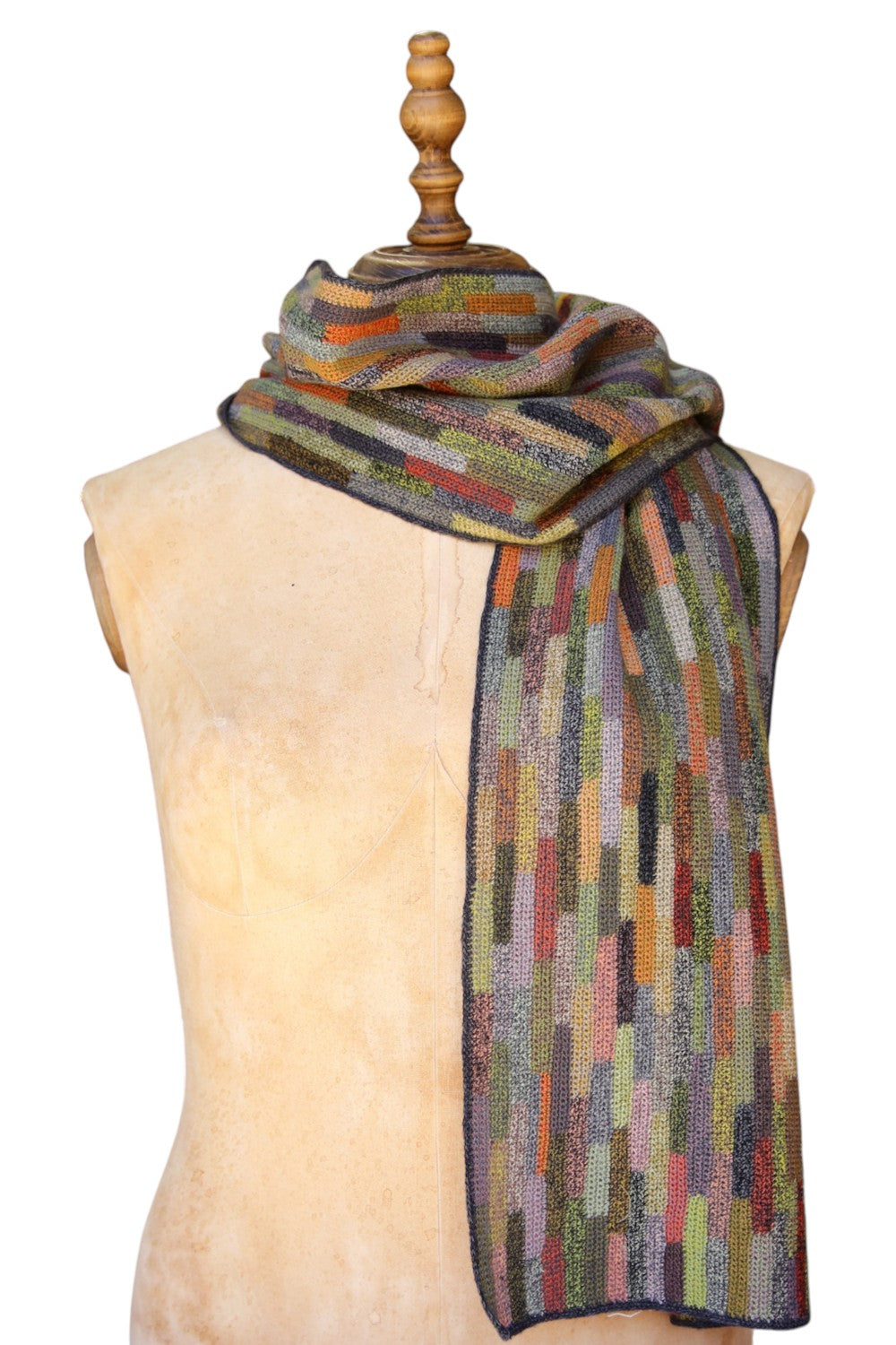 SOPHIE DIGARD MR VOLC WOOL SCARF