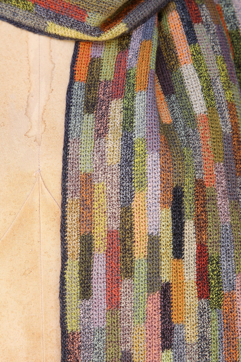 SOPHIE DIGARD MR VOLC WOOL SCARF