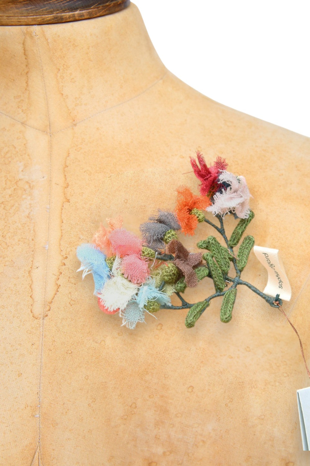 Sophie Digard Feuille De Thym Brooch