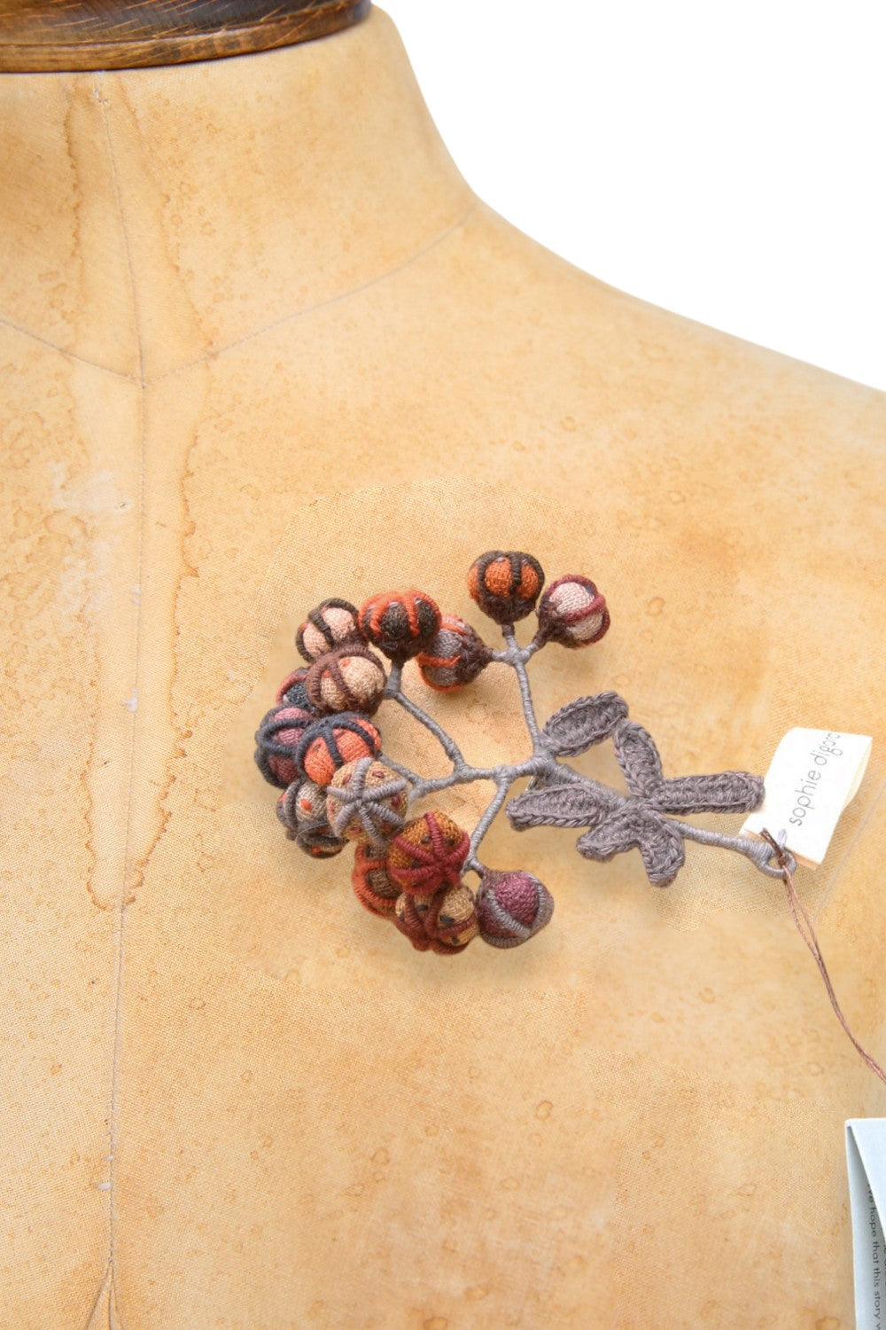 Sophie Digard Autumn Heath Brooch