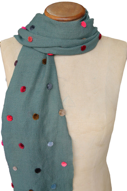 SOPHIE DIGARD MOUCHETEEFULLY WOVEN SCARF