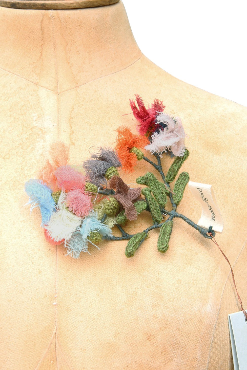 Sophie Digard Feuille De Thym Brooch
