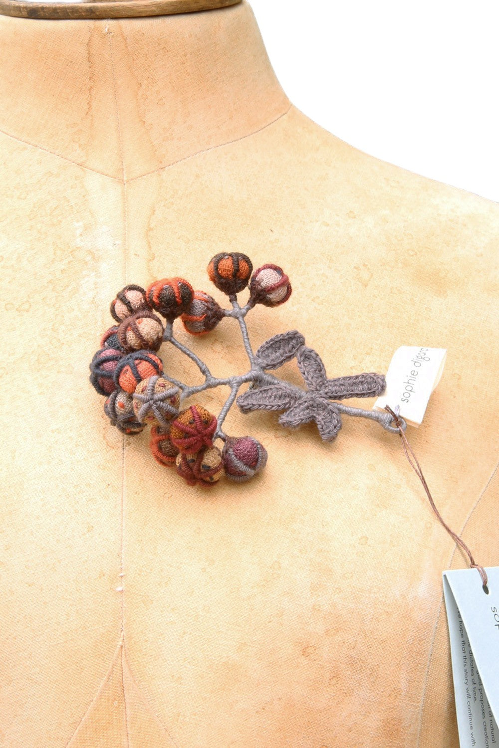 Sophie Digard Autumn Heath Brooch