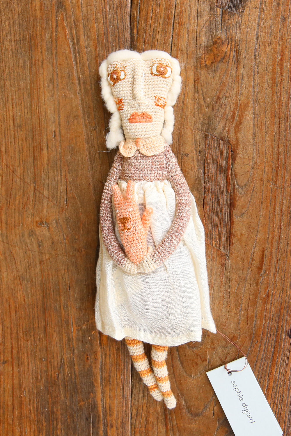 Sophie Digard Mauve Poupee Doll Sesame