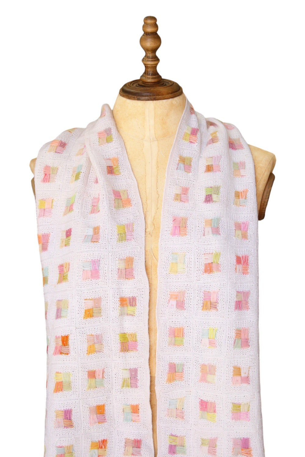 SOPHIE DIGARD MR PSCHITT CROCHETED SCARF