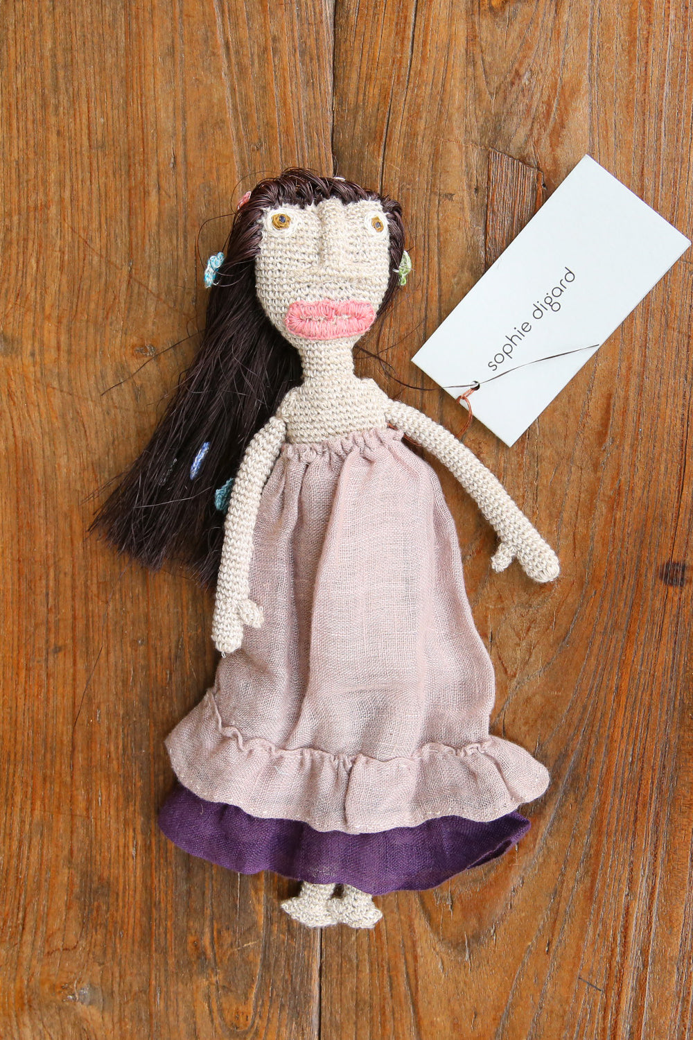Sophie Digard Leuet Doll Mauve