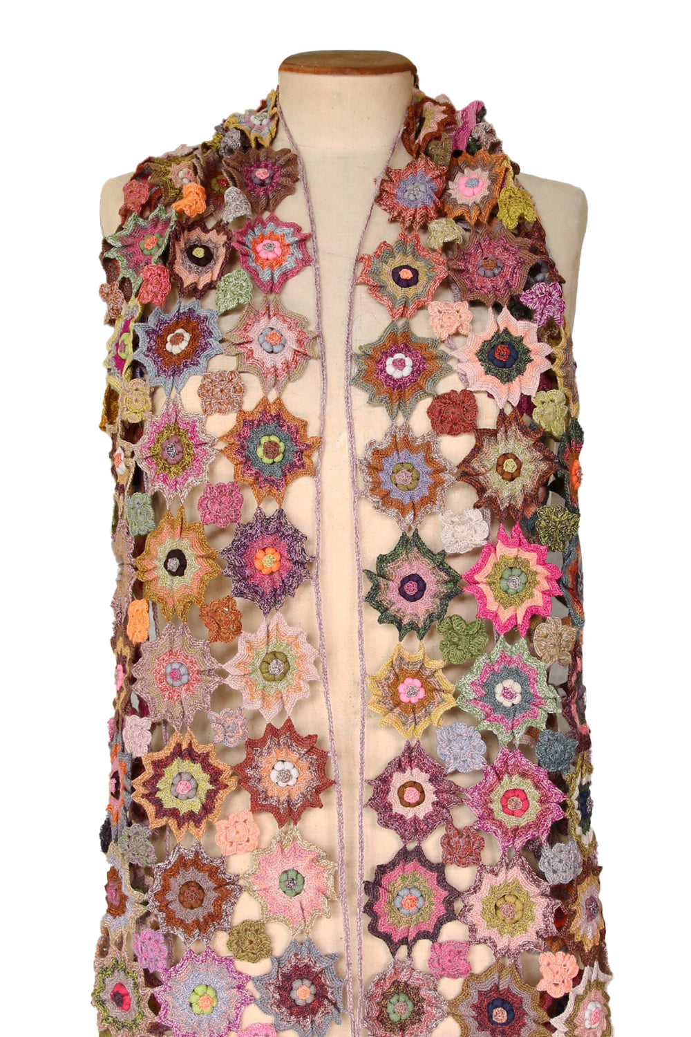 Sophie Digard Mariette Minus Large Crochet Scarf