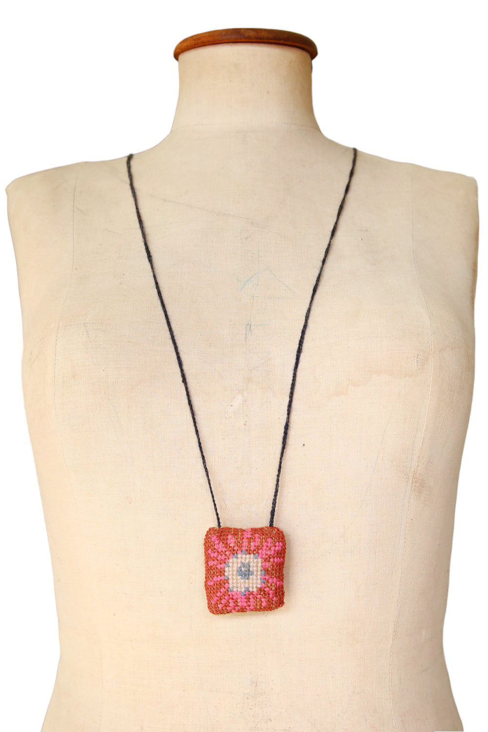 Sophie Digard Crocheted Necklace Asparagus