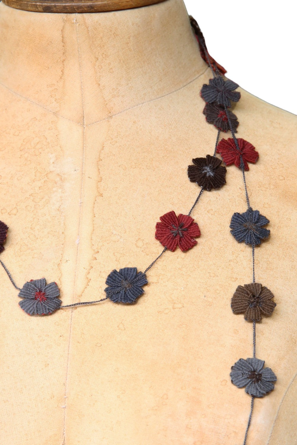 Sophie Digard Crocheted Floral Necklace