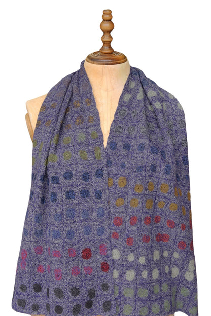 Sophie Digard Dot Carbrouilla Scarf Ink
