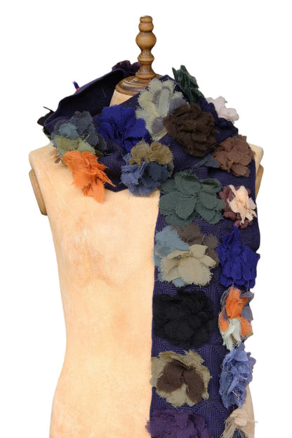 Sophie Digard Ink Floral Scarf