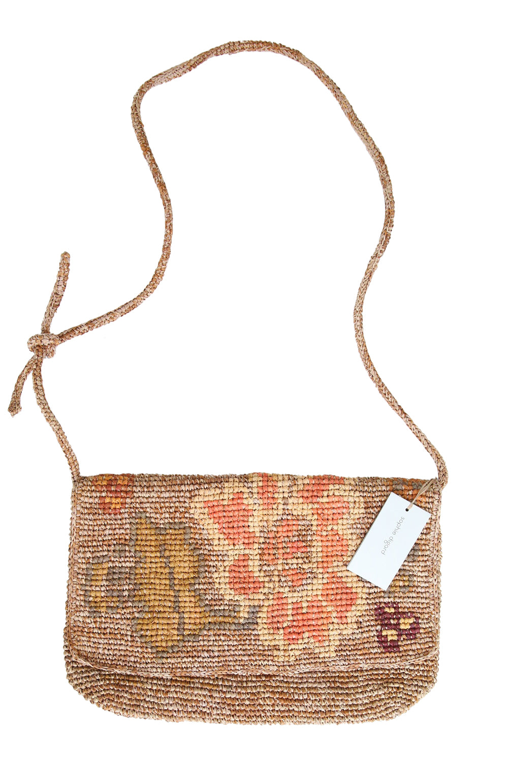 SOPHIE DIGARD BOYNE SEEDHEAD RAFFIA BAG