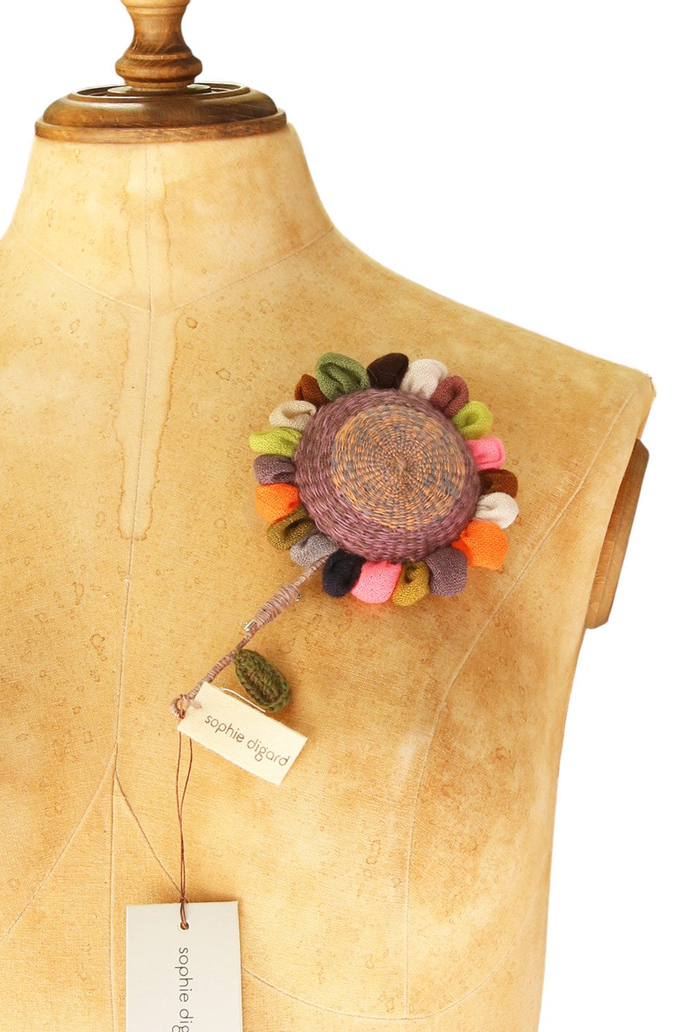 Sophie Digard Single Flower Brooch