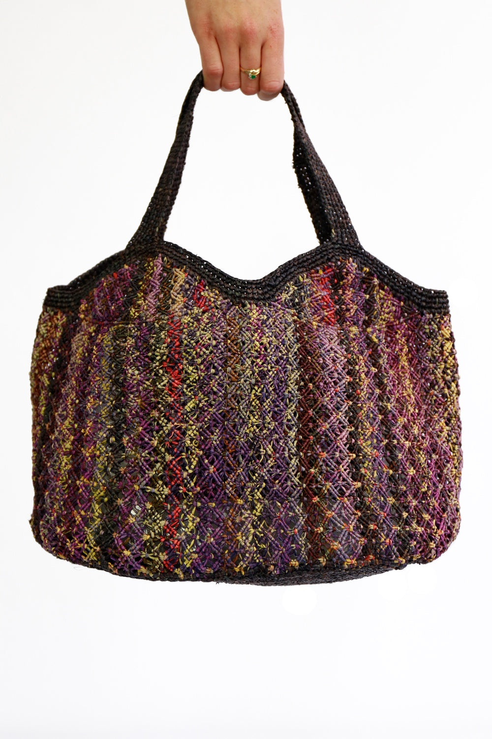 Sophie Digard Amirai Raffia Bag Ink