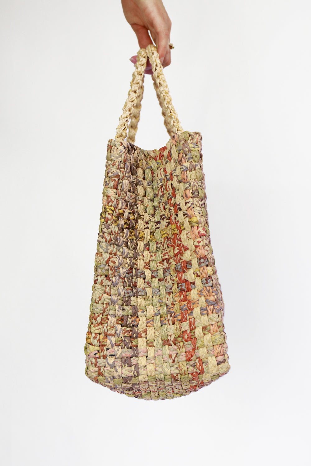 Sophie Digard Raffia Bag Pollen Multi